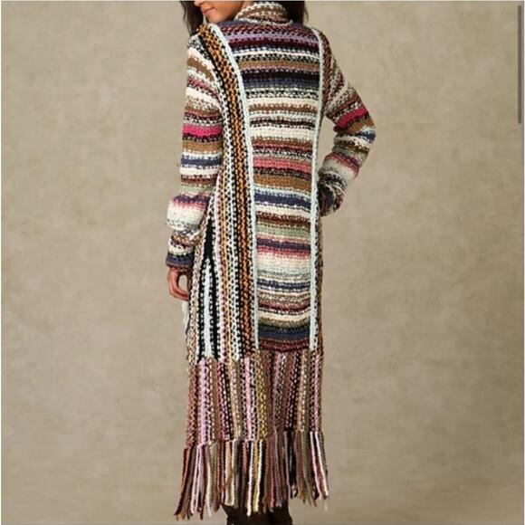 Free People Technicolor Cardigan XS Sweater - Picture 10 of 11